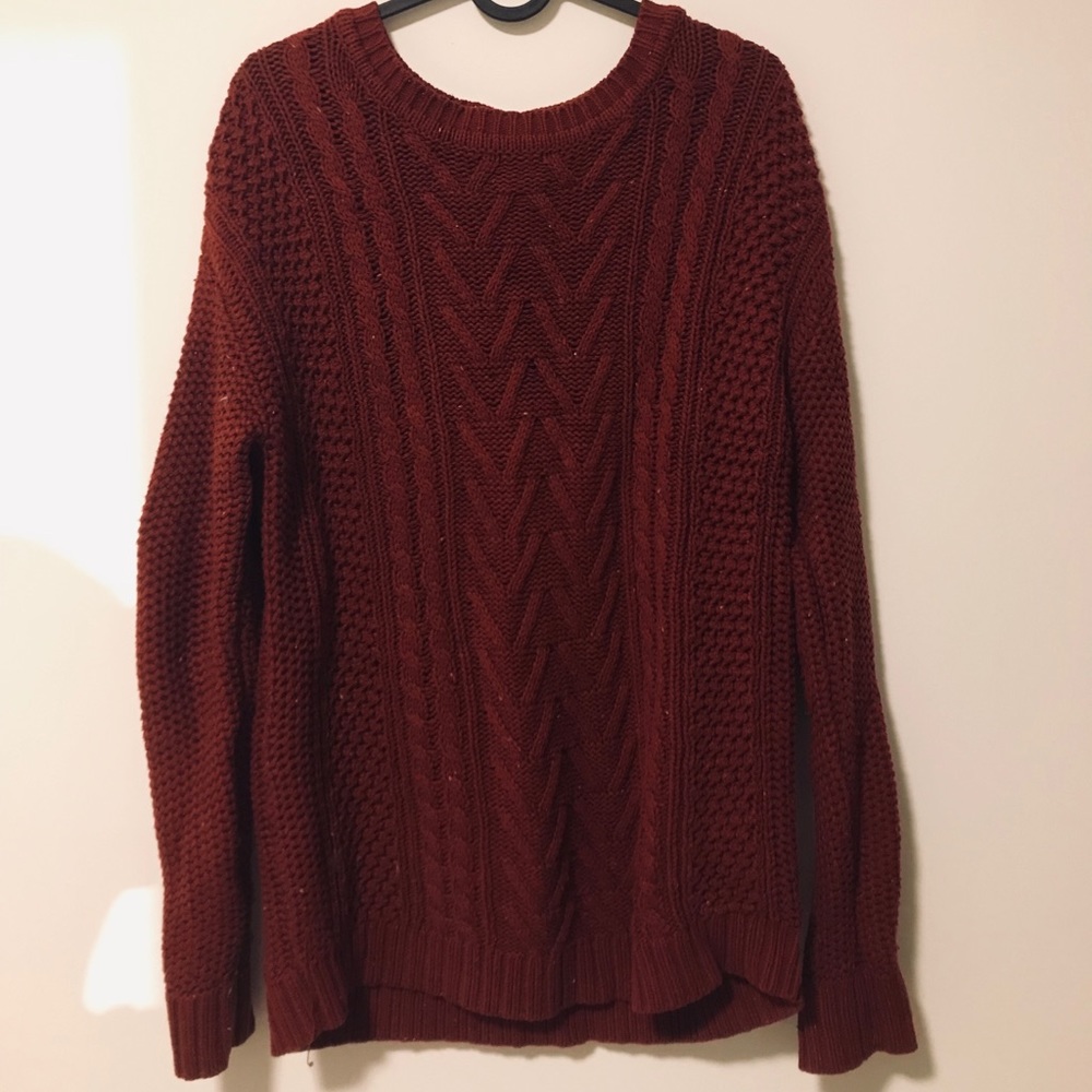 Urban Outfitters BDG Burgundy Speckled Sweater